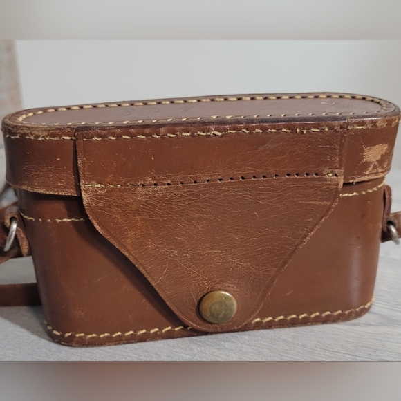 Kodak Flash Bantam Vintage Camera w/Leather Field Case Untested - Picture 6 of 11